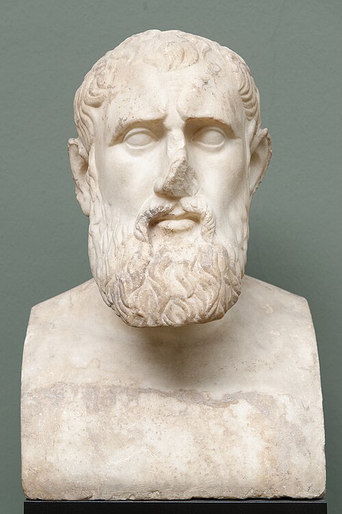 Bust of Zeno of Citium, founder of Stoicism, Ny Carlsberg Glyptotek